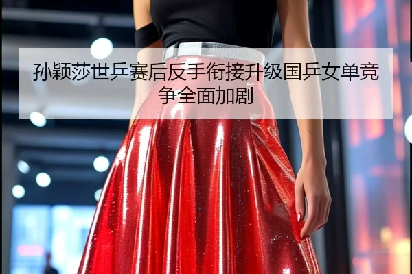 孙颖莎世乒赛后反手衔接升级国乒女单竞争全面加剧